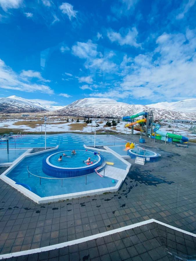 Ferienwohnung Beautiful House With Amazing Sea View. Dalvík Exterior foto
